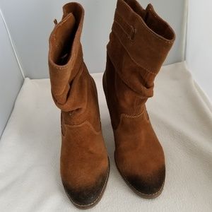 Zodiac USA suede cowboy boots